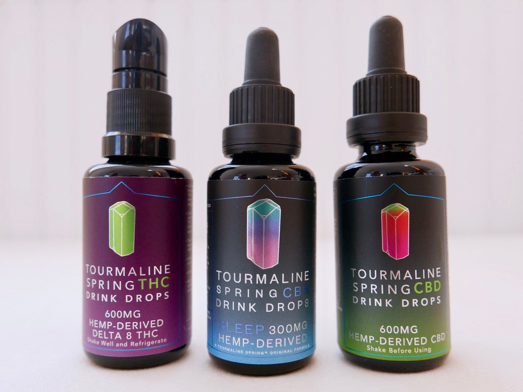 Hemp Wellness Set — CBD, CBN, THC Drink Drops - (Retail Price Just Lowered)!