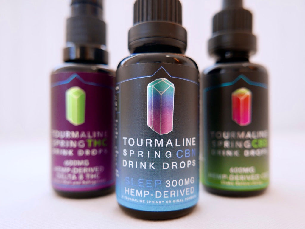 Hemp Wellness Set — CBD, CBN, THC Drink Drops - (Retail Price Just Lowered)!
