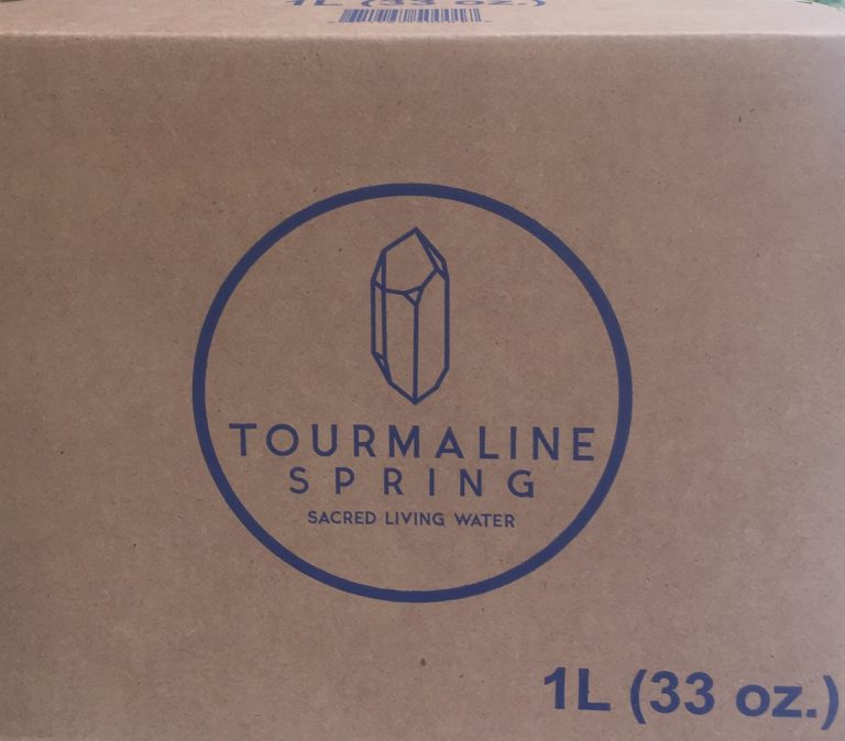 1 Case of Tourmaline Spring water — 1 Liter - 12 Pack