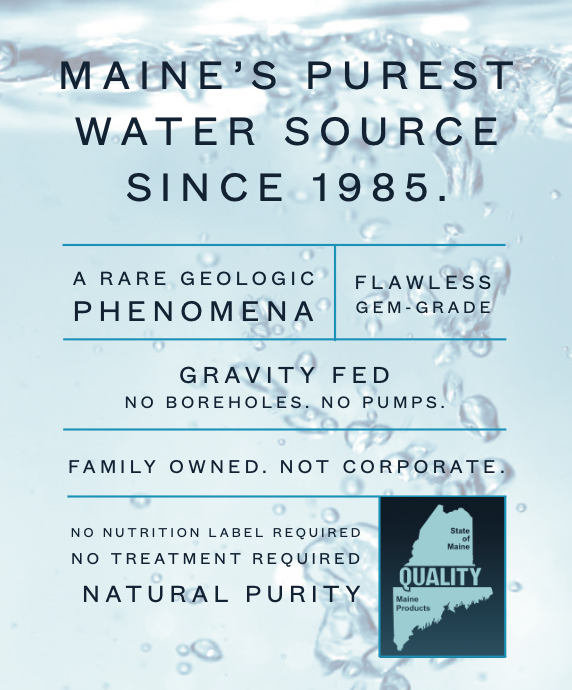 1 Case of Tourmaline Spring water — Half Liter - 24 Pack